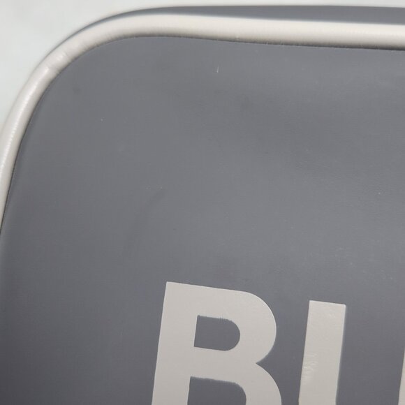 Burberry Cosmetics Bag Gray Logo Makeup Toiletry Travel Pack Perfume Fragrances - Picture 12 of 14